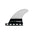 Futures | Neutral 80/20 Foil HC Small 3.76" Quad Rear Side Fin Set