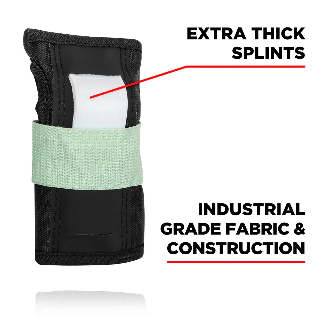 187 Killer Pads | Junior Six Pack: Knee / Elbow / Wrist Protective Pad Set. Hibiscus