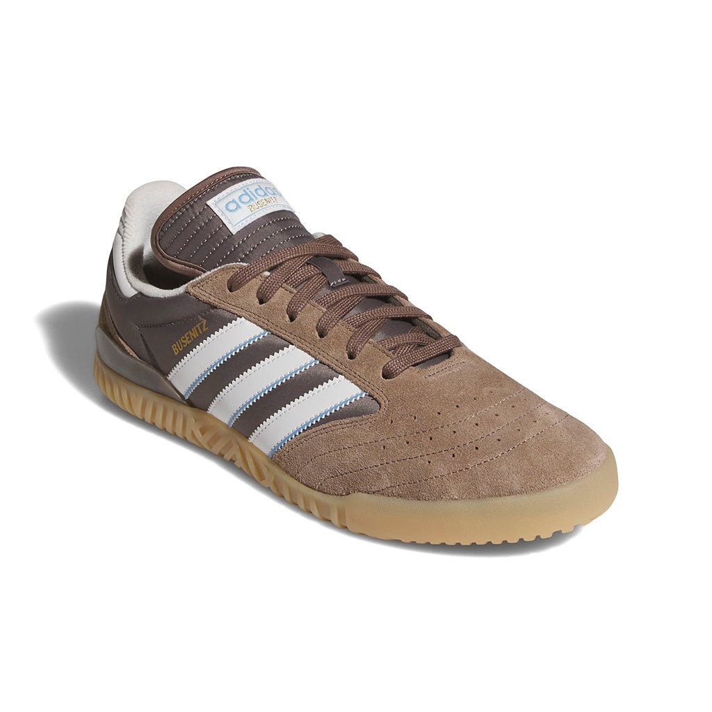 Adidas x Dennis Busenitz | Busenitz Indoor Super Hybrid Skate Shoes. Earth / White / Charcoal