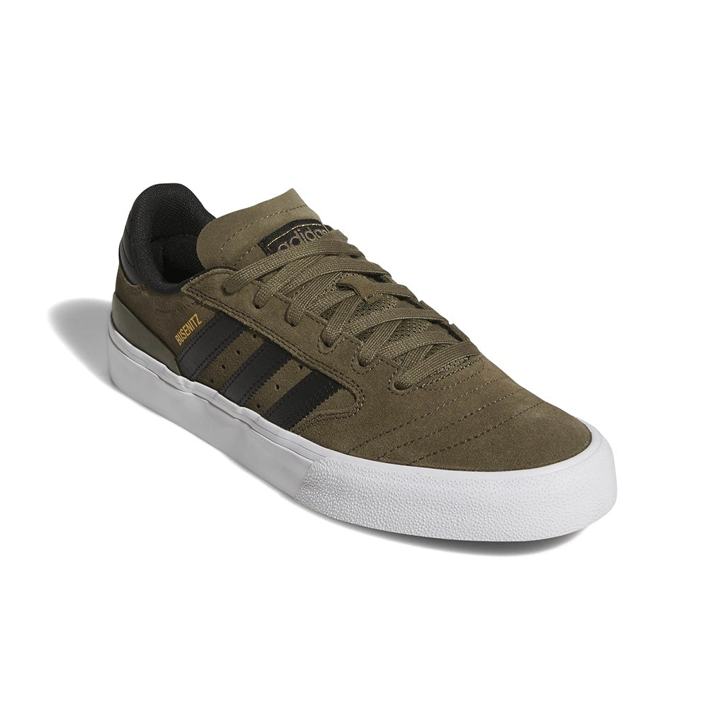 Adidas x Dennis Busenitz | Busenitz Vulc II Shoes. Olive/Black/White
