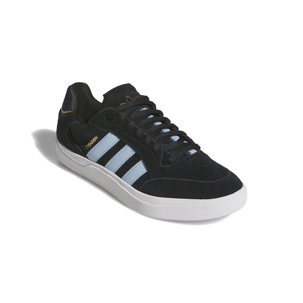 Adidas x Tyshawn Jones | Tyshawn Low Mens Shoes. Core Black / Clear Sky / Collegiate Navy