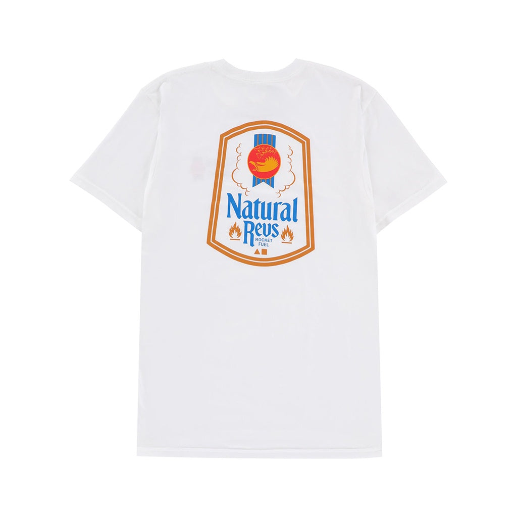 Anti Hero | Natural Revs Rocket Fuel Short Sleeve Tee. White