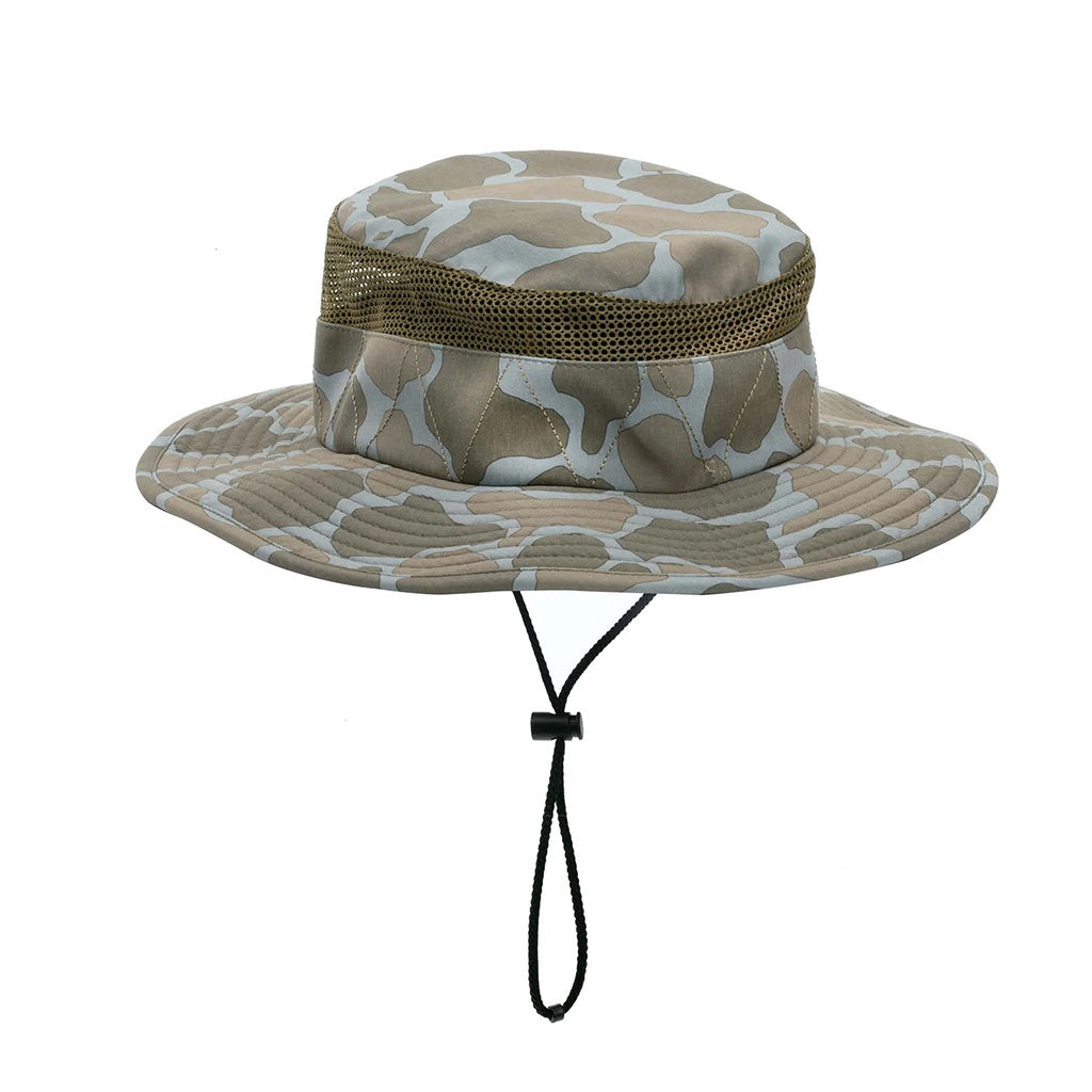 Florence Marine X | FMX Airtex Boonie Brimmed Hat. Burnt Olive