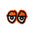 Krooked | Eyes Die Cut Medium Vinyl Sticker. 5.5" x 4"