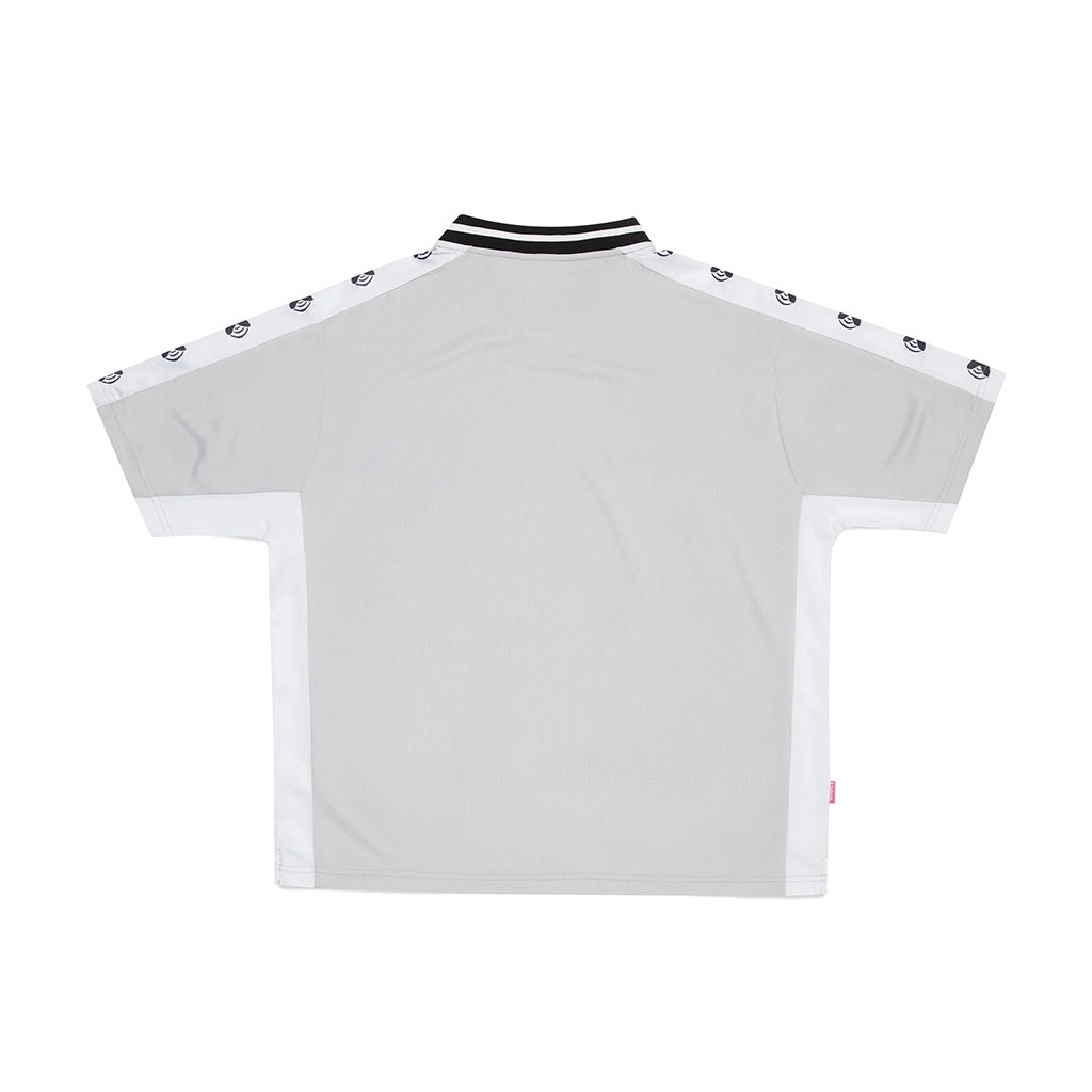 Listen | Soccer Jersey. Grey/Black