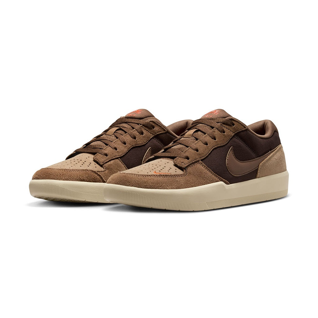 Nike SB | Force 58 Skate Shoe. Baroque Brown/Mosswood Brown