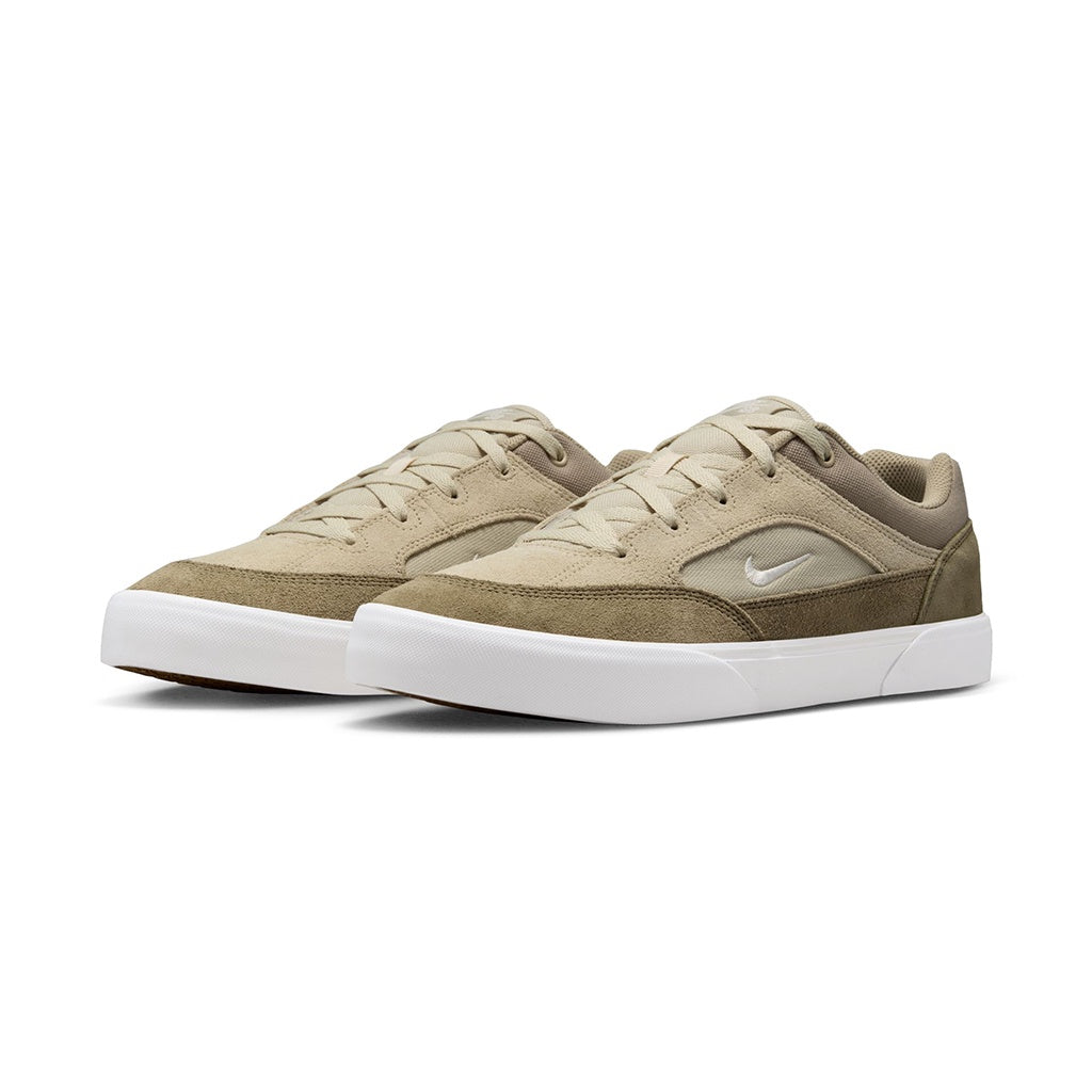 Nike SB | Malor Skate Shoes. Light Khaki / Pale Ivory