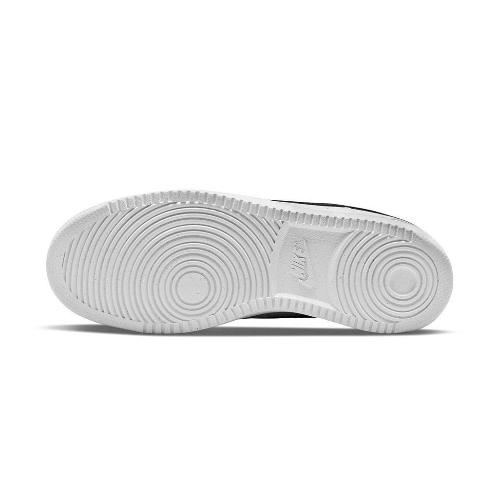 Nike | Court Vision Lo Next Nature Shoes. White/Black-White