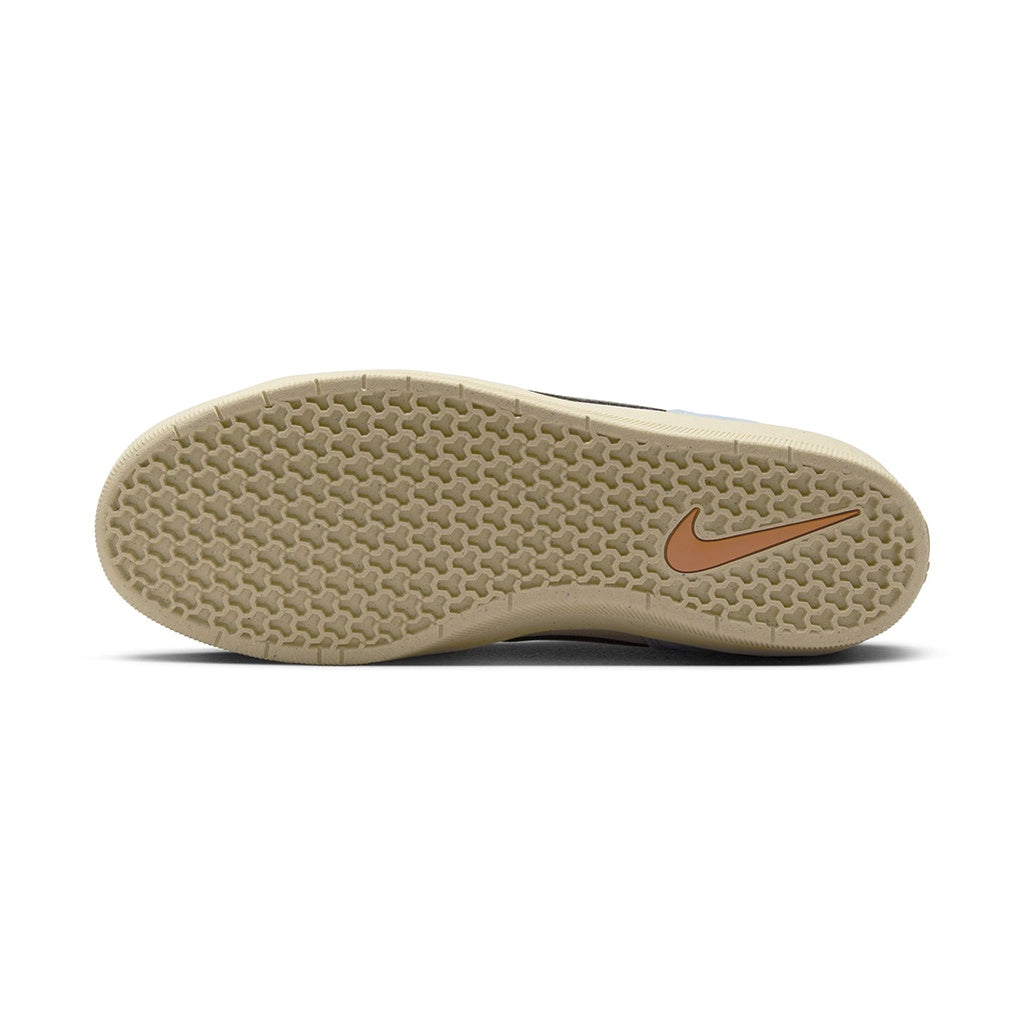 Nike SB | Force 58 Skate Shoe. Light Orewood Brown/Psychic Blue/Flax/Medium Ash