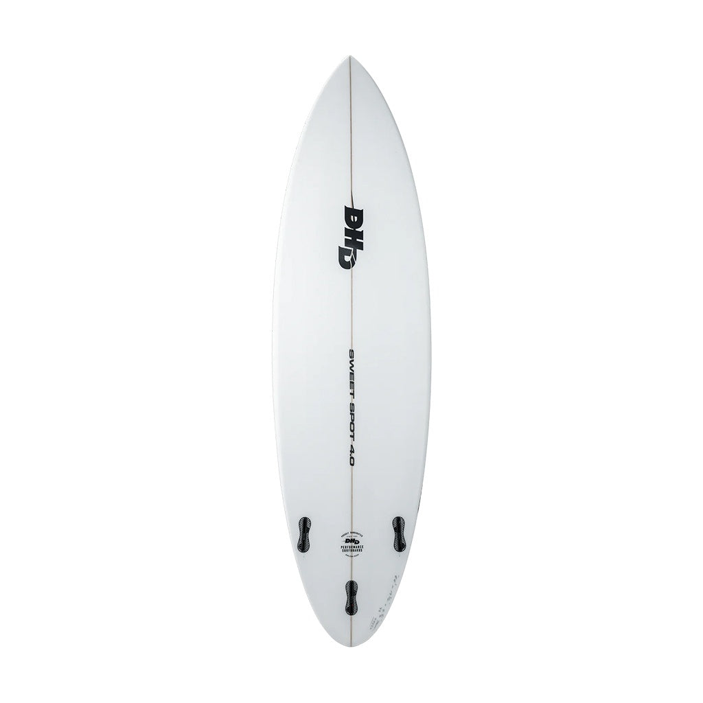DHD | Sweet Spot 4.0 Step Up Fibreglass Surfboard. Clear