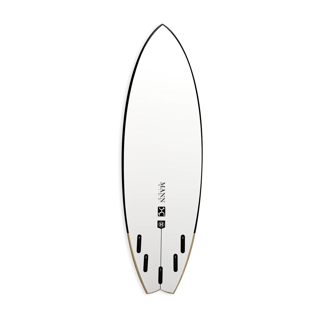 Firewire x Mann x Machado | Mashup Swallow Tail Surfboard. Helium Core / Fibreglass Lamination Technology