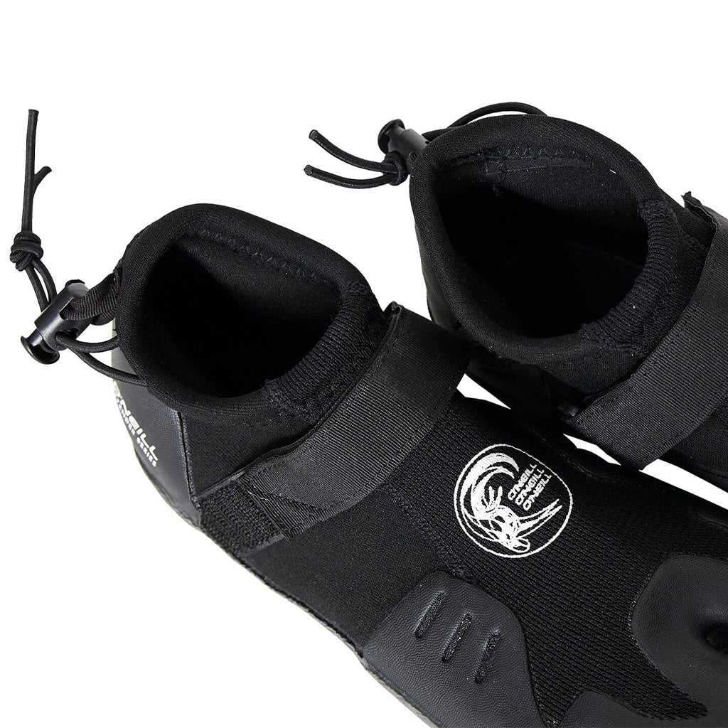O'Neill | Defender 2mm Split Toe Reef Wetsuit Booties. Black