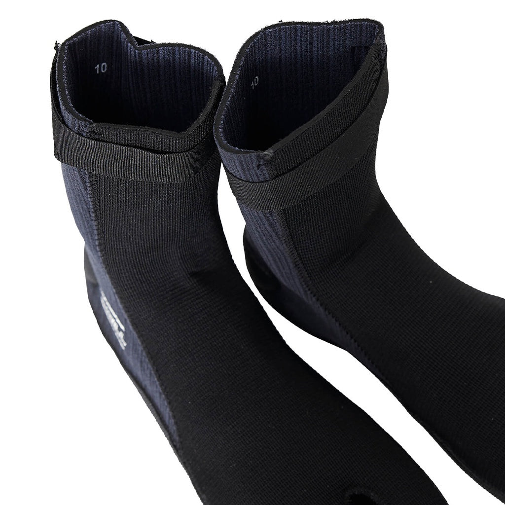 O'Neill | Hyperfreak Ninja Split Toe 3mm Wetsuit Booties. Black / Black