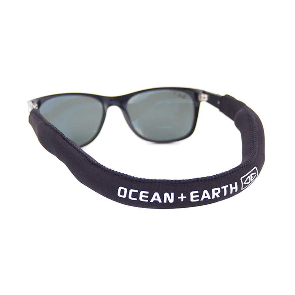 Ocean & Earth | Neoprene Sunglass Strap. Black Available Online and In Store at Vidlers In Cottesloe, Western Australia.