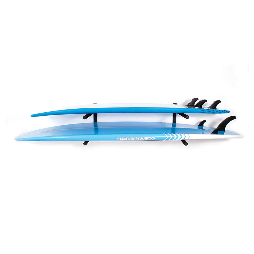 Ocean & Earth | SUP and Longboard Horizontal Storage Rack / Wall Mount Stack Rax Pair
