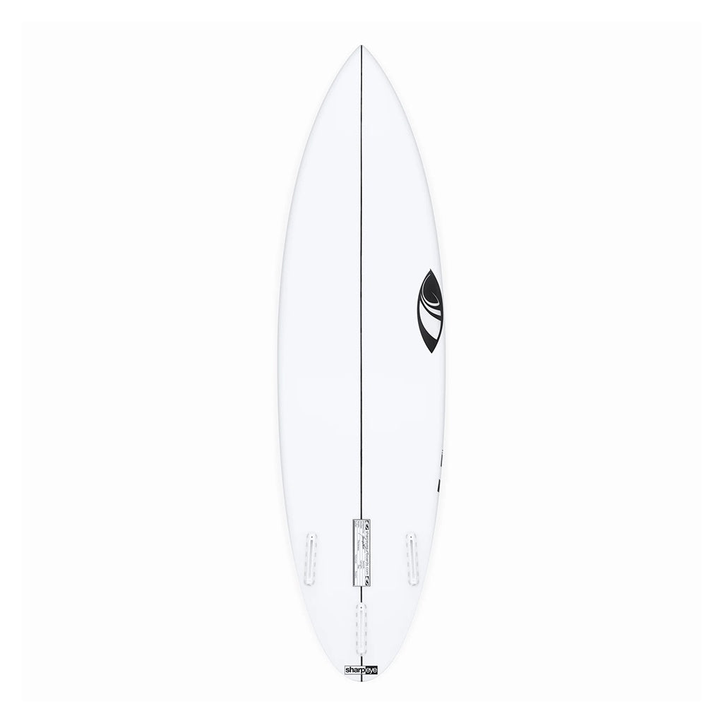 Sharpeye | # 77 Fibreglass / PU Surfboard. Clear