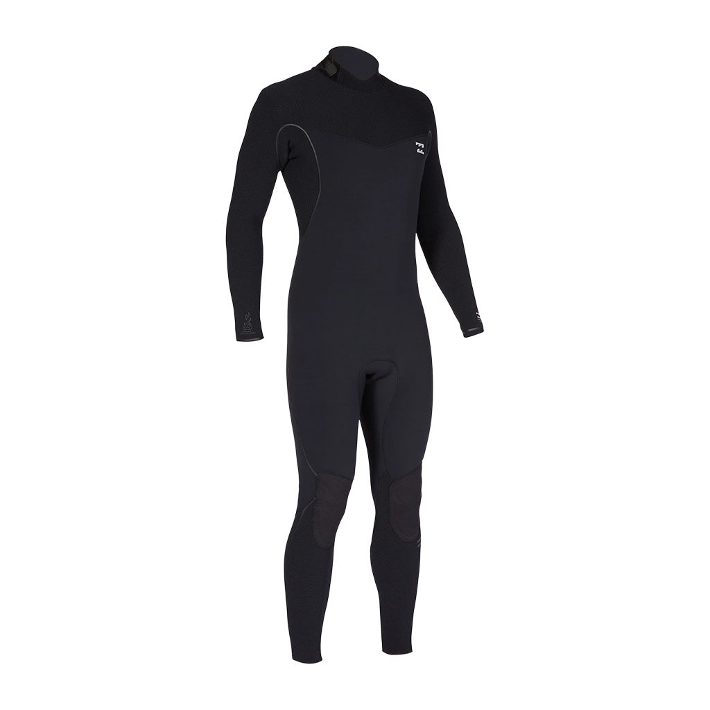 Billabong | Furnace Comp 3/2 Back Zip Full Steamer. Black