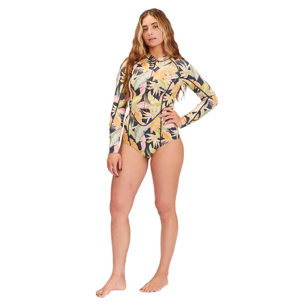 Billabong | Womens 2mm Salty Dayz Long Sleeve Spring Suit. Jungle Night
