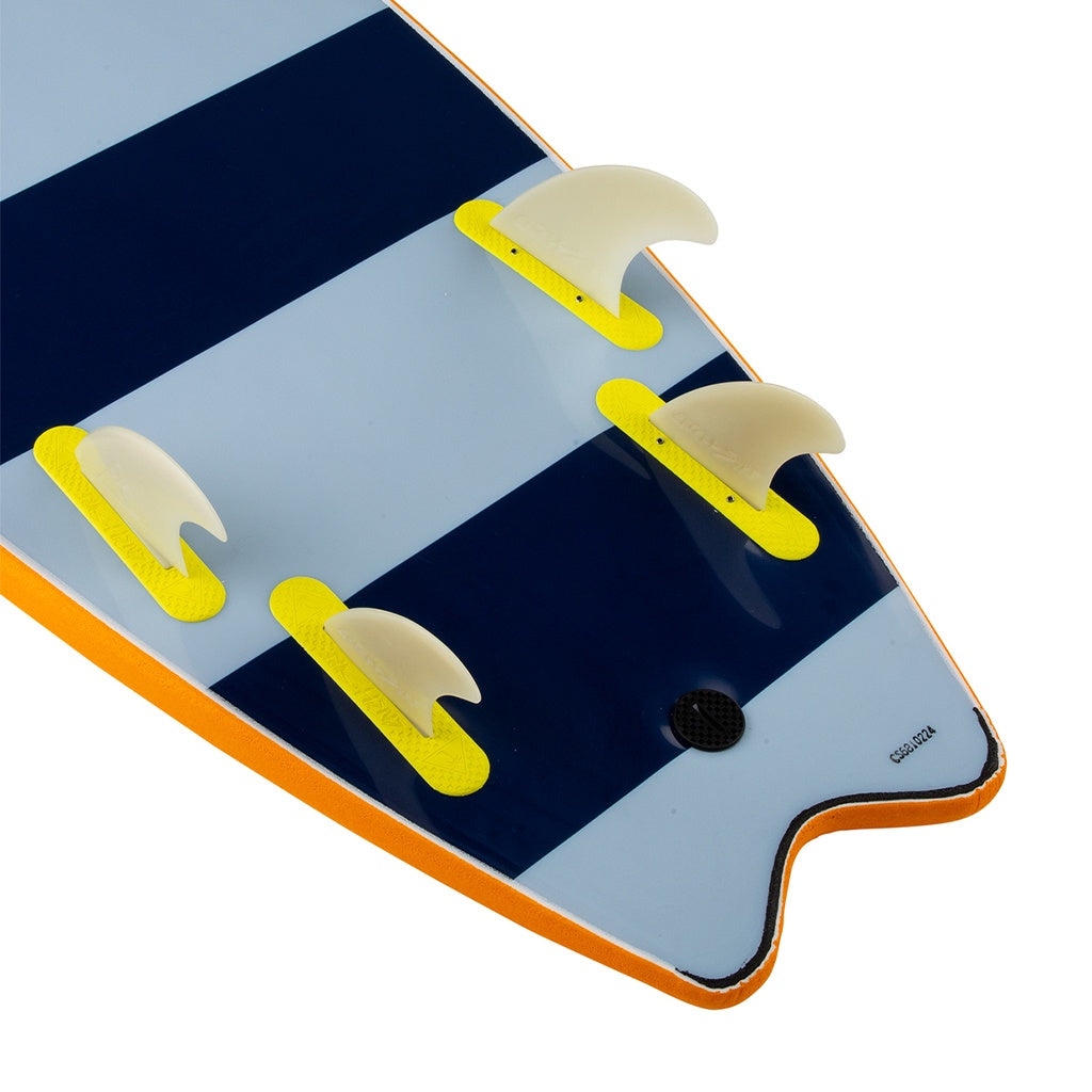 Catch Surf | Odysea Skipper Quad Fin Softboard Surfboard. 6'6
