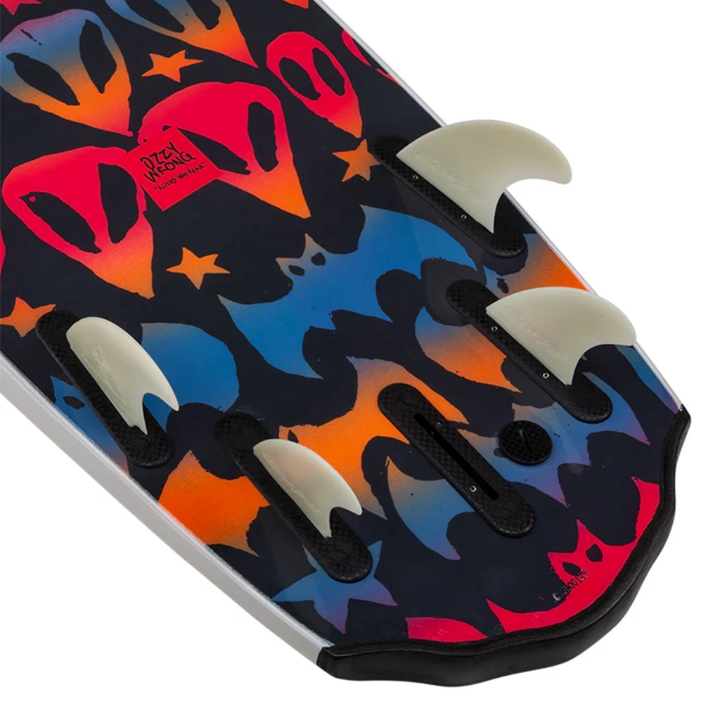 Catch Surf x Ozzy Wright | Beater Original 54 Ozzy Wrong Aliens Finless Softboard Surfboard. 4'6" / 35 Litres