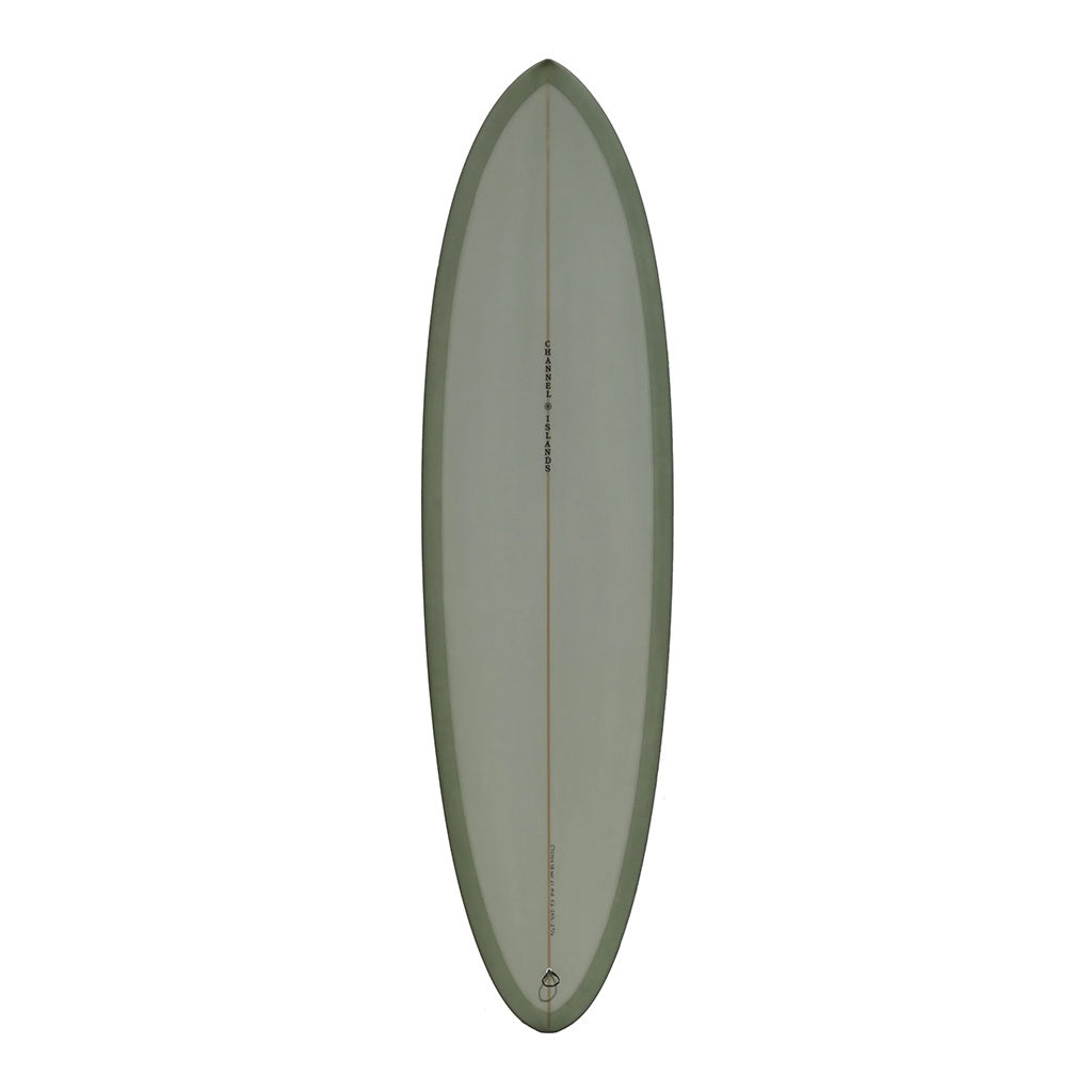 Channel Islands x Al Merrick | CI Mid Fibreglass Surfboard. Colour / Tint