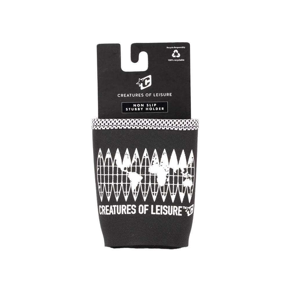 Creatures of Leisure | Global Non-Slip Stubby Holder. Black