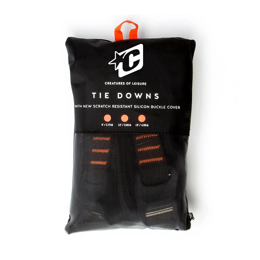 Creatures of Leisure | Tie Downs with Scratch Resistant Silicon Buckle Cover. 4.55M / 15'0