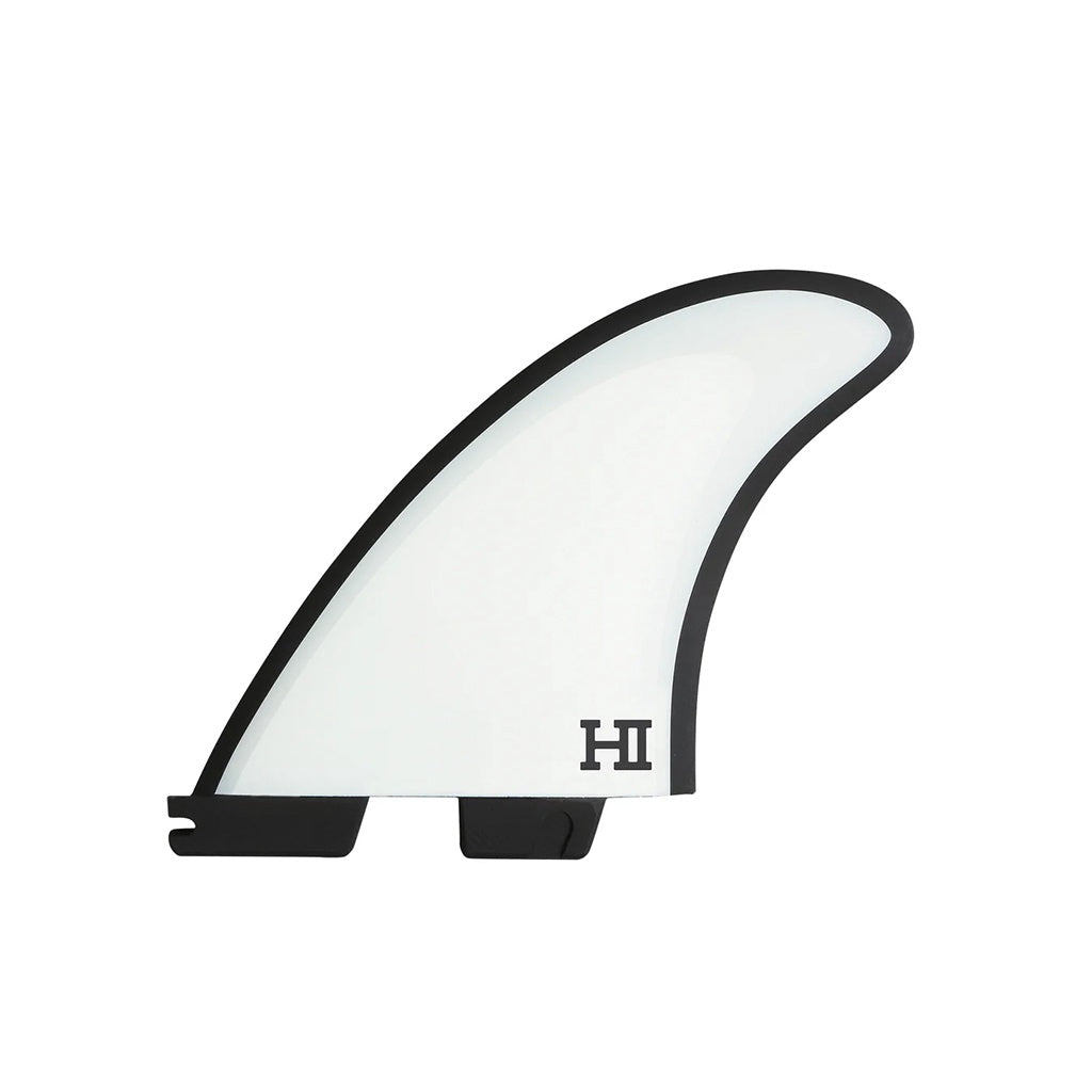 FCS 2 x Harley Ingleby | HI Performer Mid Series PC AirCore Large Quad Rear Fin Set. White