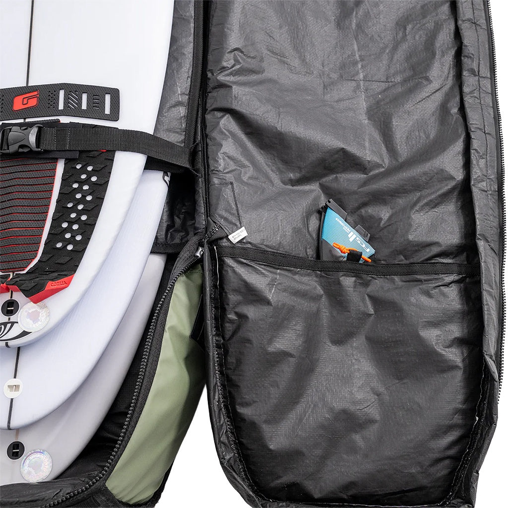 FCS | 6'3" GO-Light Travel 2 Shortboard / Fish Double Surfboard Cover