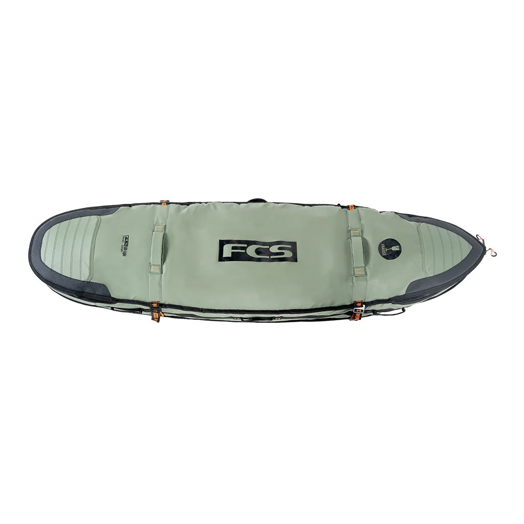 FCS | 6'3" GO-Light Travel 3 Shortboard / Fish Triple Surfboard Cover