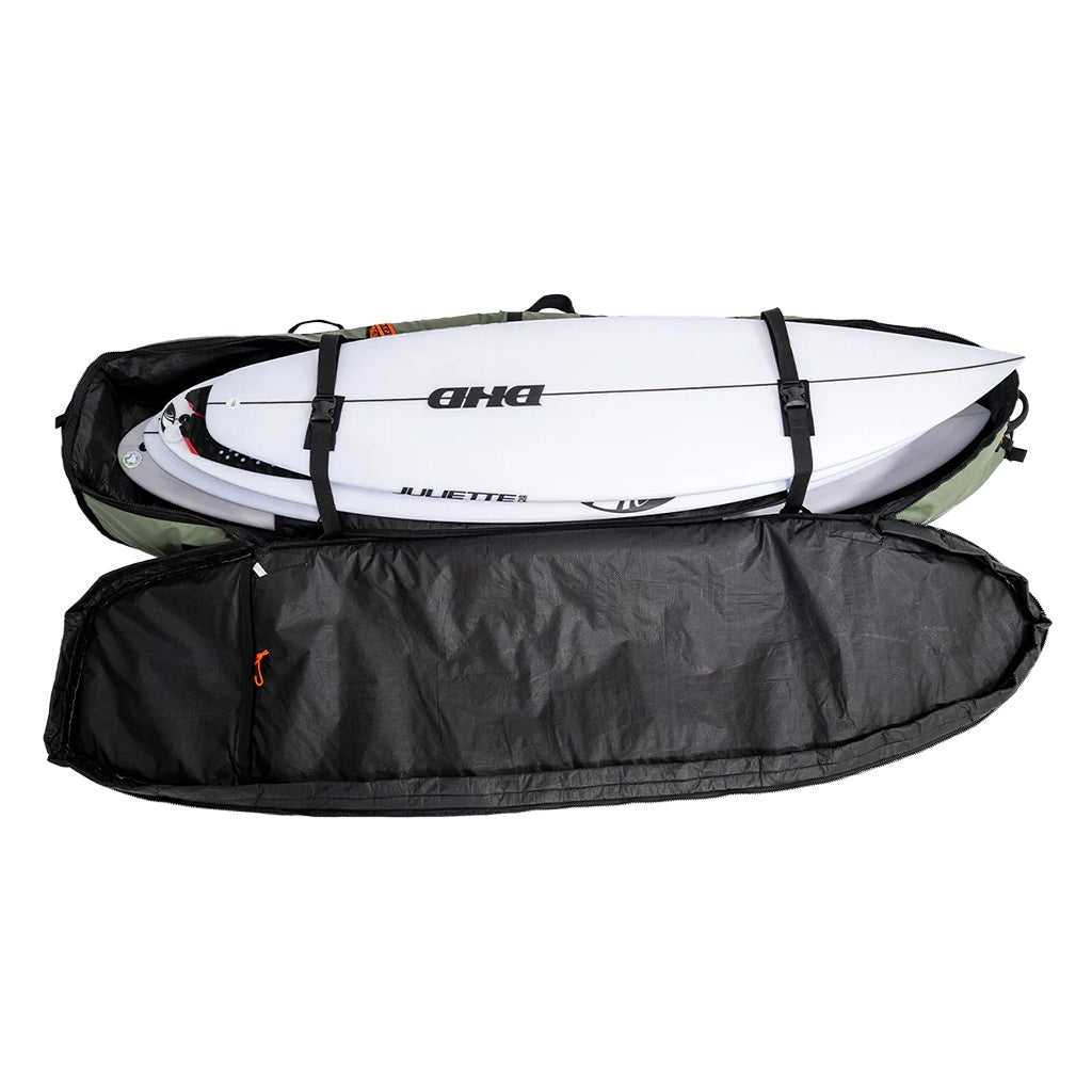 FCS | 6'3" GO-Light Travel 3 Shortboard / Fish Triple Surfboard Cover