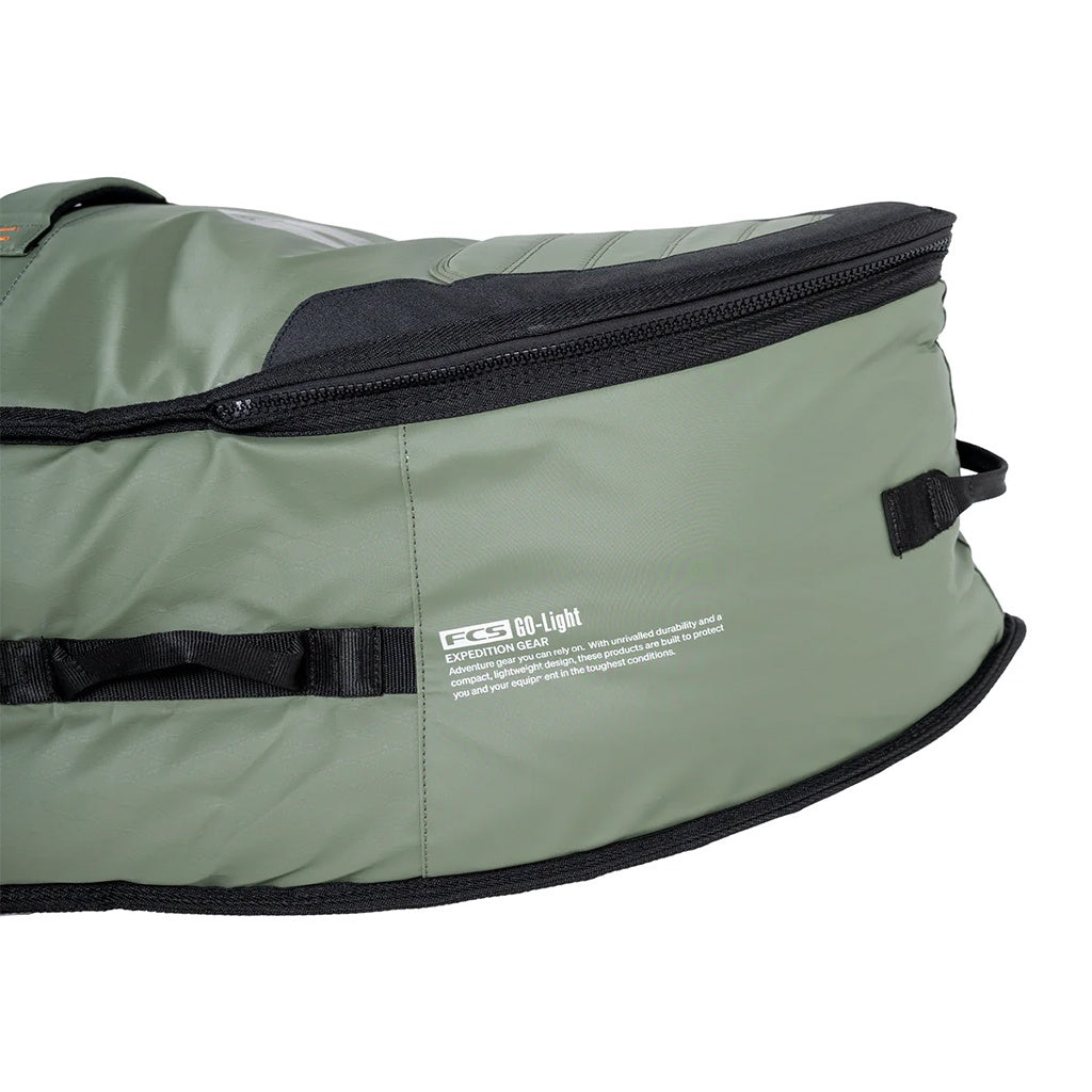 FCS | 6'3" GO-Light Travel 4 Shortboard / Fish Wheelie Quad Surfboard Cover