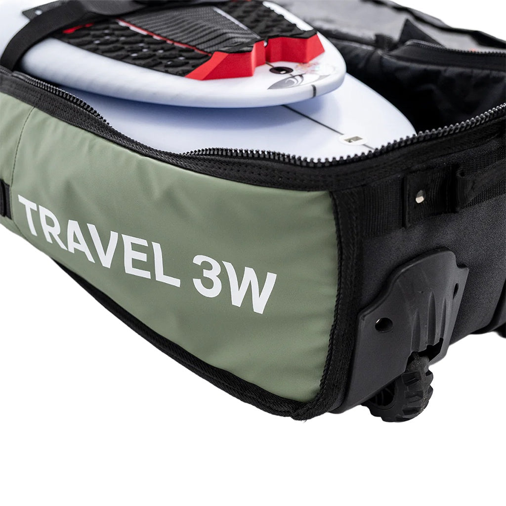FCS | 7'0" GO-Light Travel 3 Shortboard / Fish Wheelie Triple Surfboard Cover
