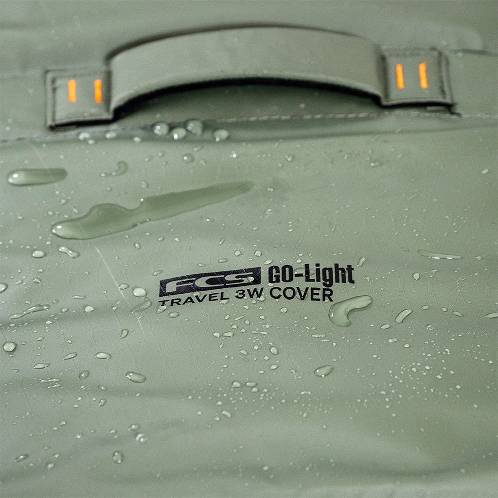 FCS | 7'0" GO-Light Travel 3 Shortboard / Fish Wheelie Triple Surfboard Cover