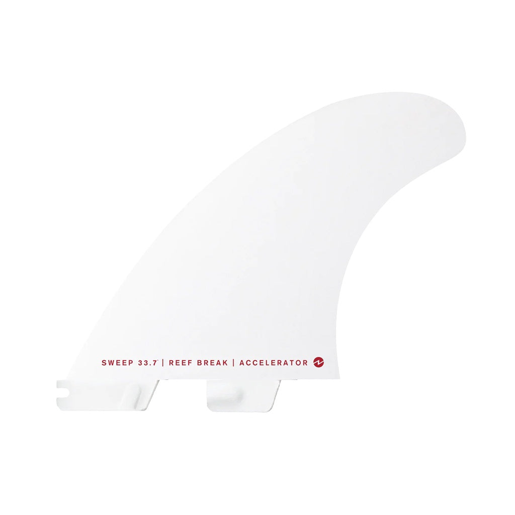 FCS2 | Accelerator PC Medium Tri Fin Set. White Edition