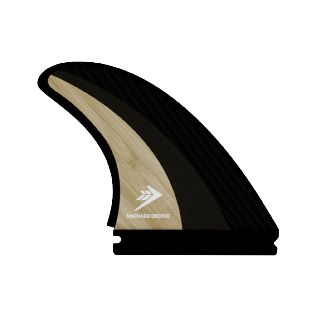 Firewire x Rob Machado | Machado Groove M-L Tri Fin Set. Carbon / Wood
