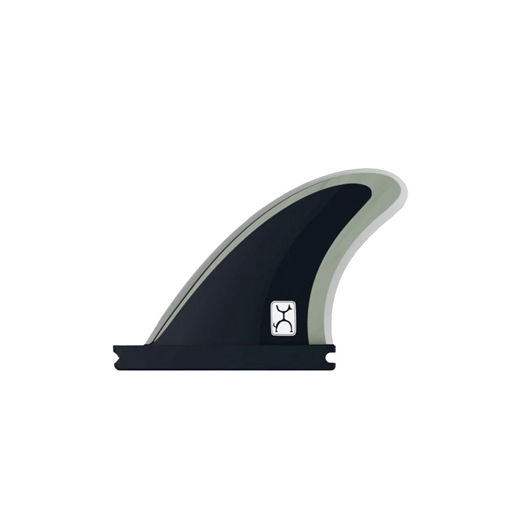 Firewire x Rob Machado | Machado Twin + 1 Large Tri Fin Set. Grey
