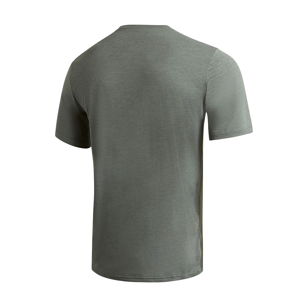 Florence Marine X | FMX Airtex Short Sleeve UPF30+ Utility T-Shirt. Heather Dark Sage