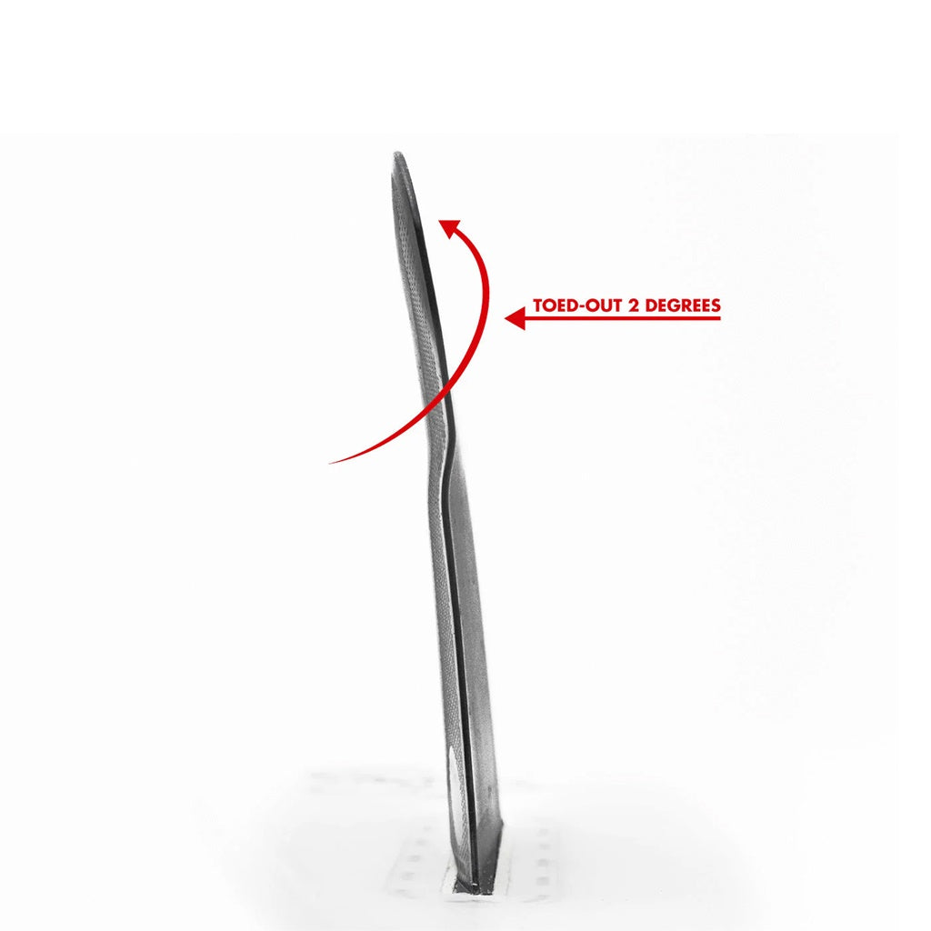 Futures | Alpha Reverse 3/2 Twin + 1 Tri Fin Set. Carbon / Red