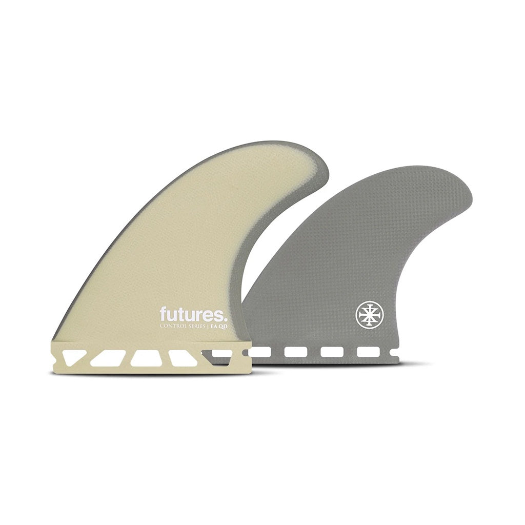 Futures x Eric Arakawa | EA QD Control Series Fibreglass Medium Quad Fin Set. Sandy