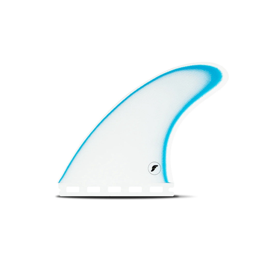 Futures x Ethan Ewing | Signature Fibreglass Medium Tri Fin Set. White / Blue