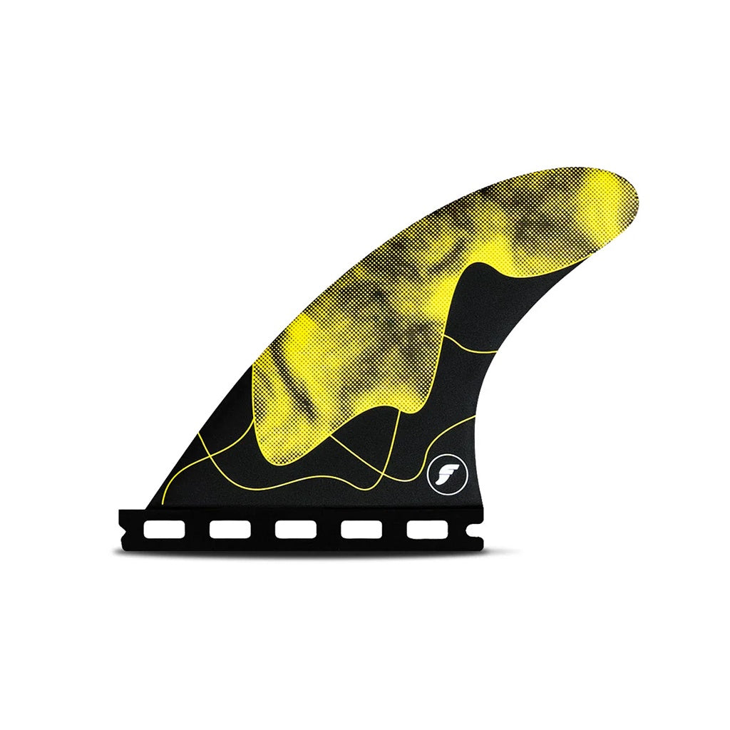 Futures x Jack Robinson | Signature Honeycomb Grom / X-Small Tri Fin Set. Yellow