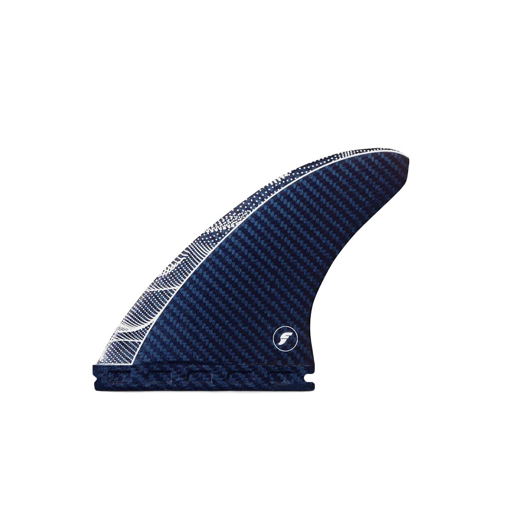Futures x John John Florence | JJF Scimitar Vapor Core Medium Tri Fin Set. Blue