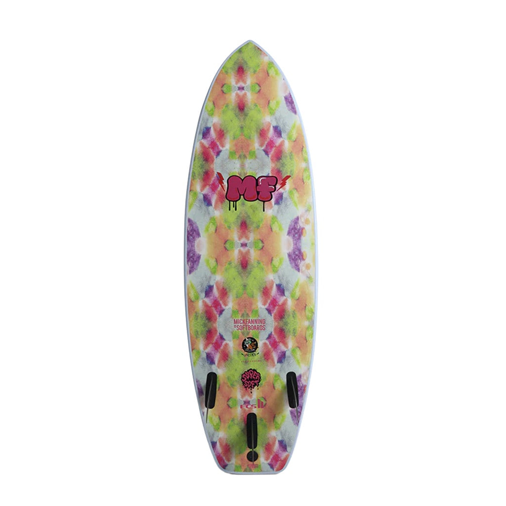 Mick Fanning | MF The Unicorn Tri Fin Super Soft Softboard Surfboard. 5'10" / 37.0 Litres