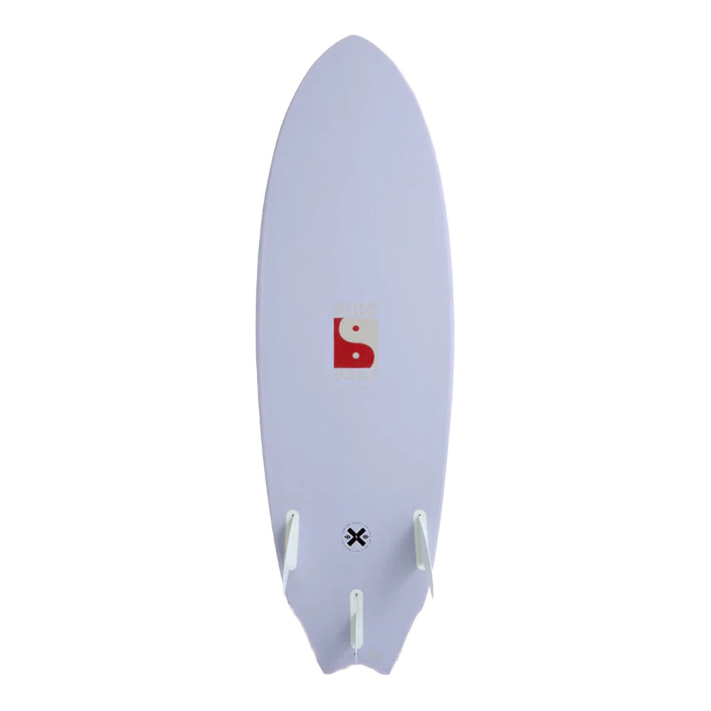 Mick Fanning x Laura Enever | Sun Beam Tri Fin Super EVA Softboard Surfboard. 6'8