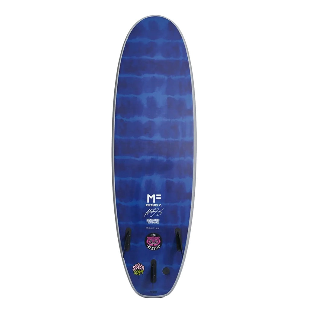 Mick Fanning x Rip Curl | MF The Beastie Tri Fin Super Soft Softboard Surfboard. 6'6