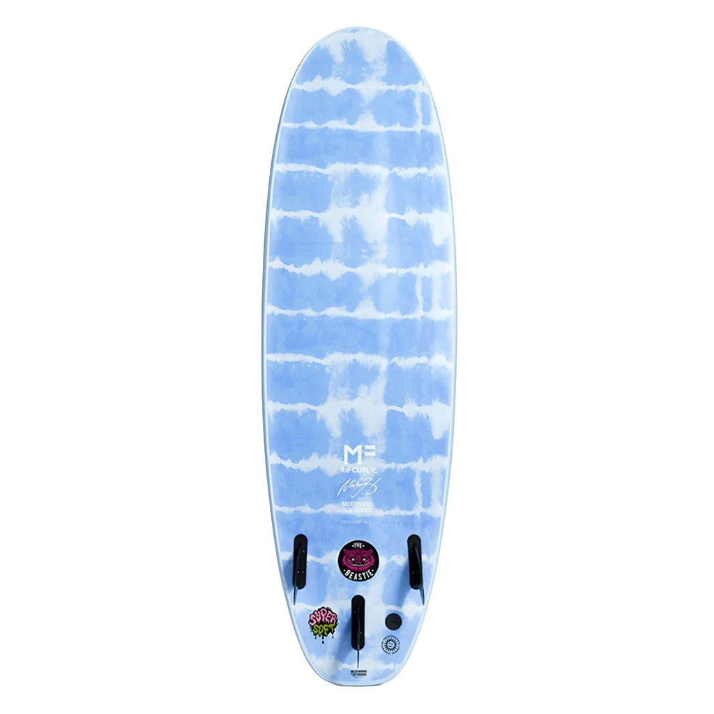 Mick Fanning x Rip Curl | MF The Beastie Tri Fin Super Soft Softboard Surfboard. 7'0" / 50.05 Litres