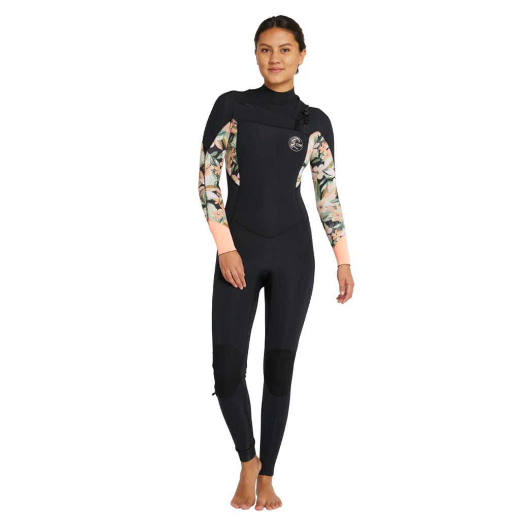 O'Neill | Bahia C/Z Full 3/2mm Steamer. BLK/WPP/LTGF