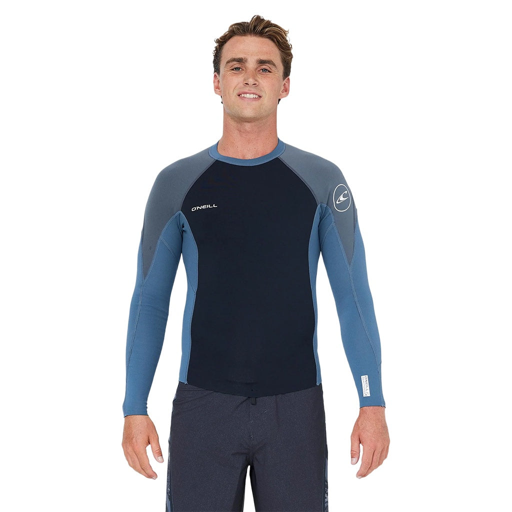 O'Neill | Reactor 2 1.5mm Long Sleeve Crew Wetsuit Jacket. Cadet Blue