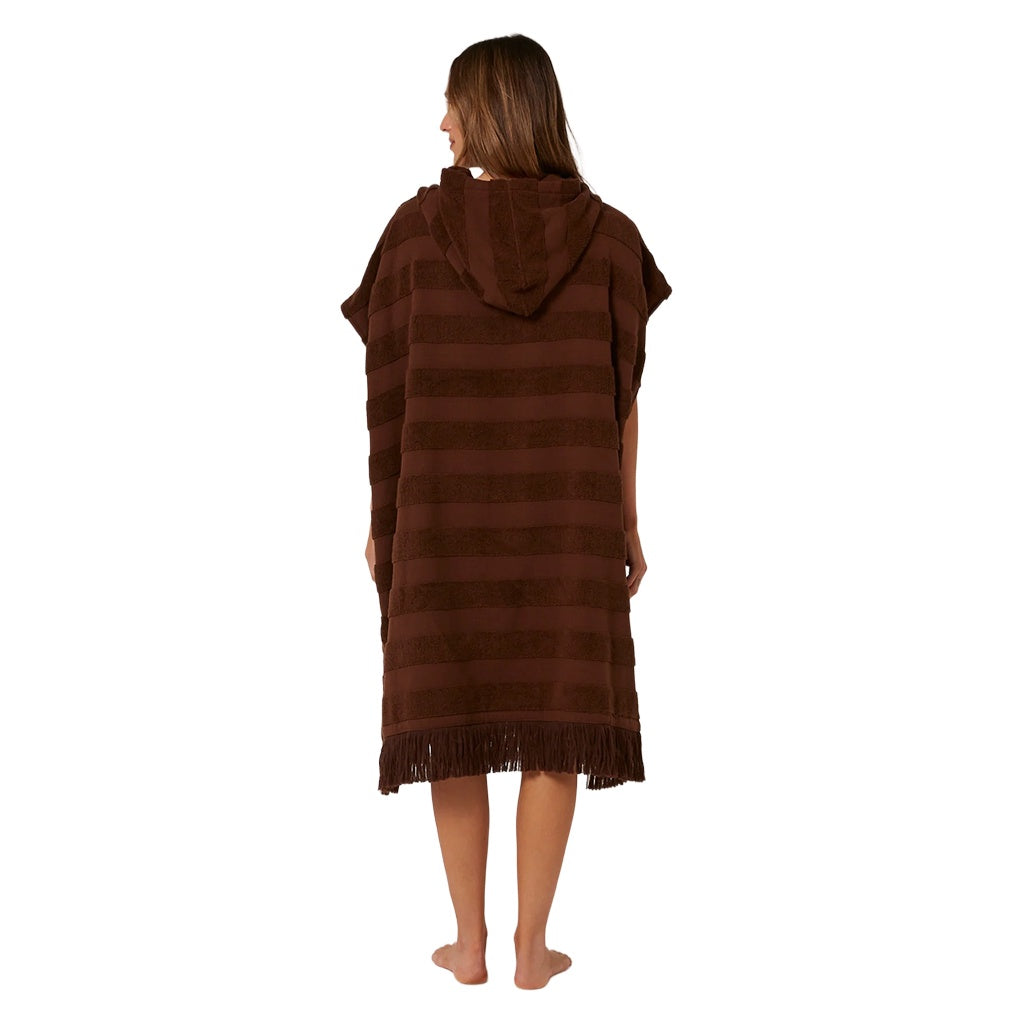 Ocean & Earth | Ladies Layz Cotton Hooded Poncho Changing Towel. Oversize Fit 105cm / OSFM